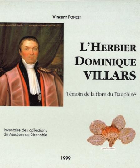 L'ouvrage "l'Herbier Dominique Villars, témoin de la flore du Dauphiné" téléchargeable en ligne